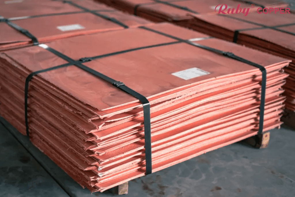 Copper cathode electrolysis refining production process