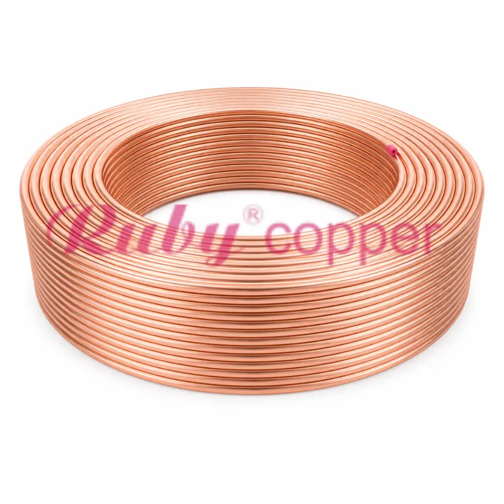 LEVEL WOUND COIL Ruby copper