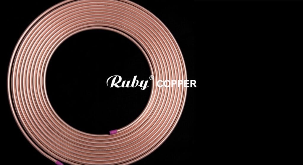 Pancake coil vs straight copper tube – Ruby Copper pancake coil for HVAC applications