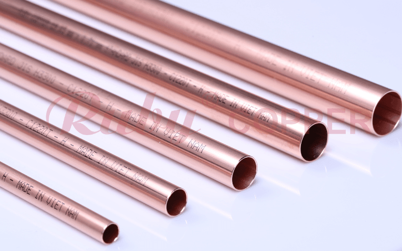 Manufacturing and quality inspection of copper tubes for refrigeration systems