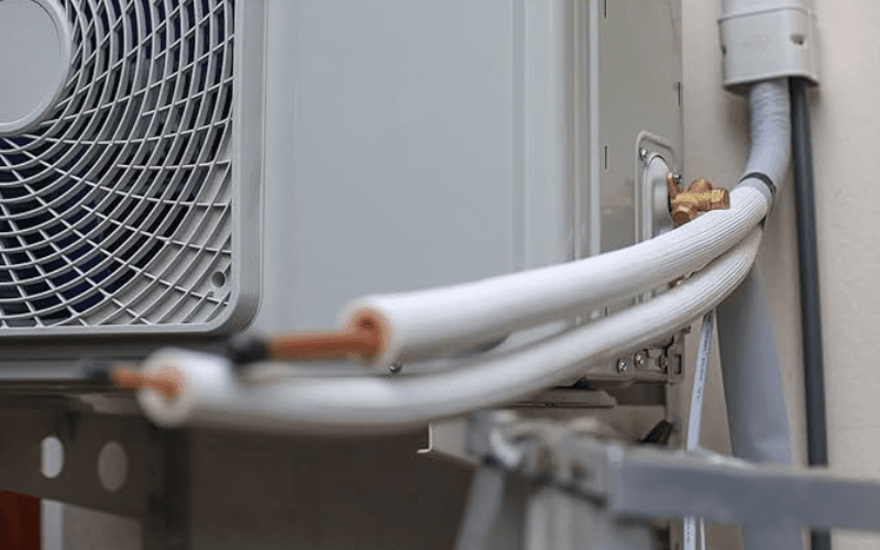 Copper tubes for air conditioning in HVAC systems