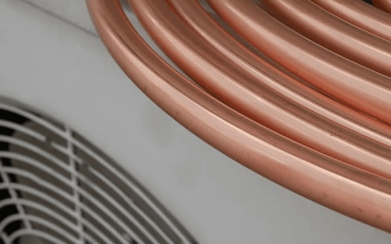 Selecting copper tubes for air conditioning based on grade, temper, and dimensions